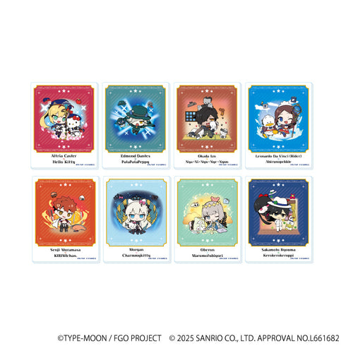 『Fate/Grand Order×サンリオキャラクターズ』アクリルカード03/コンプリートセット(全8種)(コラボイラスト)